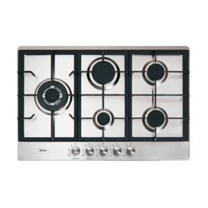 ENCIMERA DE GAS 30 DE 5 QUEMADORES