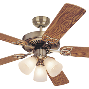 Ventilador Vintage Bronce