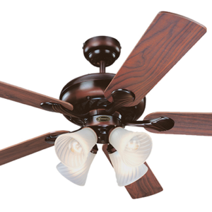 Ventilador Swirl Bronce Rústico